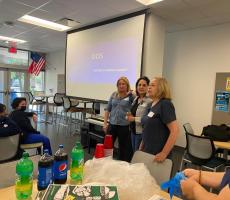 LUNCH AND LEARN AT BERKELEY HIGH SCHOOL